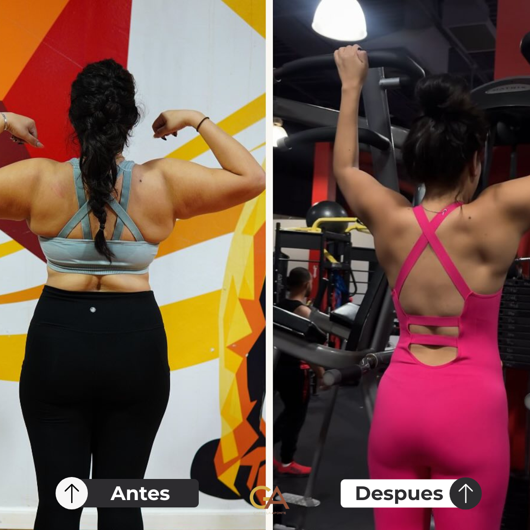 Transformación de Ilian, antes y después